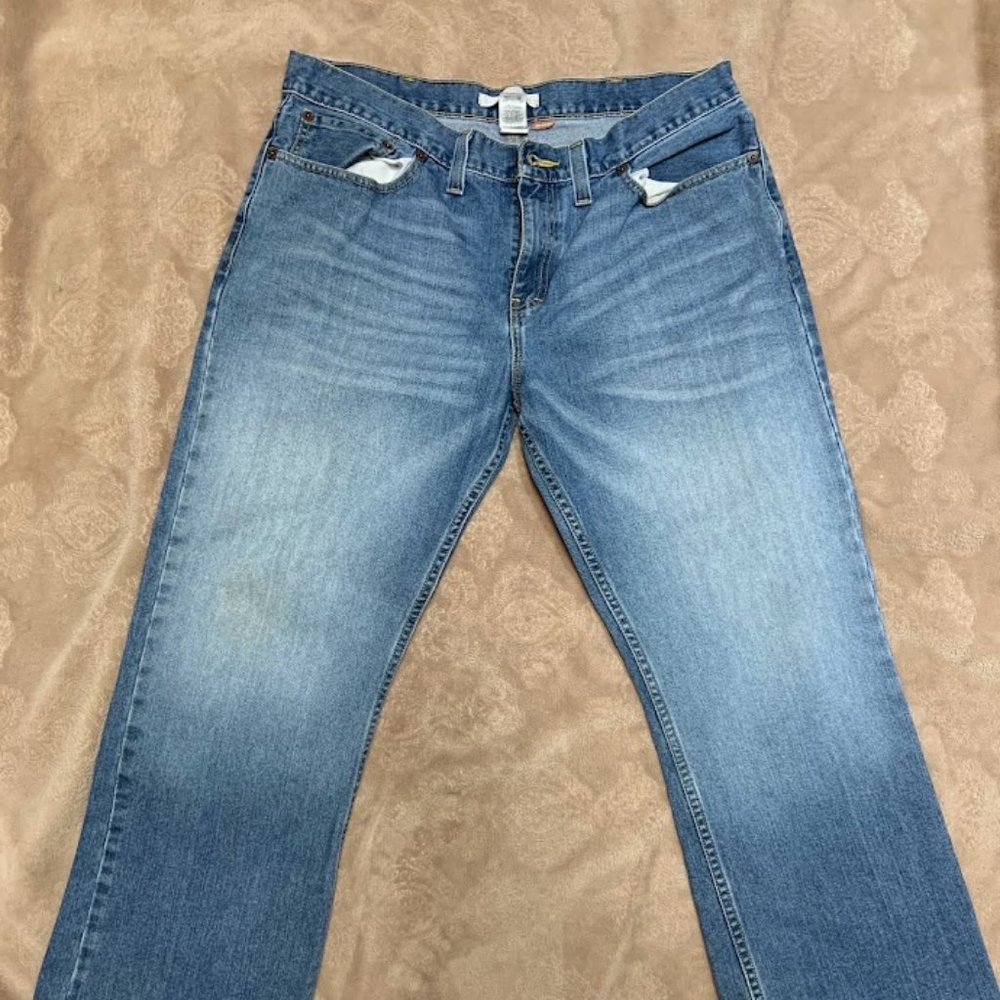 Route 66 Low Rise Boot Cut Cotton Jeans - 36x29 - Picture 2 of 6